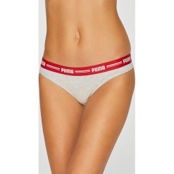Puma - Figi (2-pack). Brązowe figi damskie Puma. Za 79.90 zł.