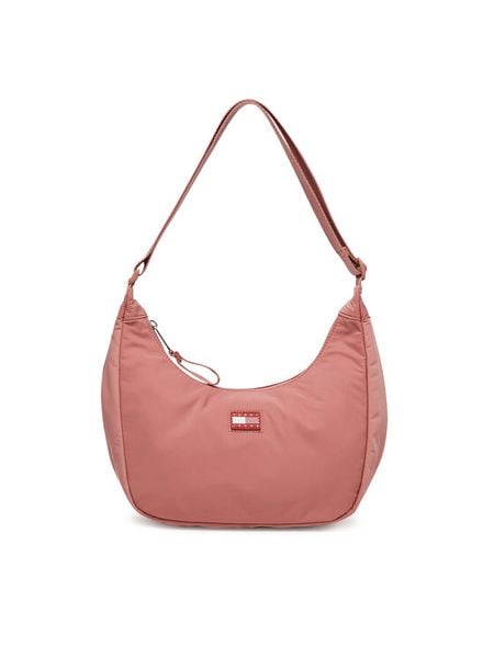 Tommy Jeans Torebka Urban X-Body AW0AW17547 Różowy. Czerwone torebki do ręki damskie Tommy Jeans, bez wzorów, z jeansu, bez dodatków. Za 179.99 zł.