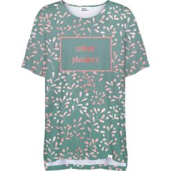 Colour Pleasure Koszulka damska CP-033 252 zielona r. uniwersalny. T-shirty damskie marki Colour Pleasure. Za 76.57 zł.