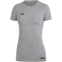 Koszulka damska Jako Premium Basics. Szare koszulki sportowe damskie Jako, l, bez wzorów, z materiału, bez kołnierzyka, bez ramiączek, na fitness i siłownię. Za 175.95 zł.