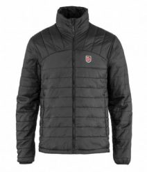 Kurtka turystyczna męska Fjallraven Expedition. Czarne kurtki męskie Fjällräven, m, bez wzorów, z materiału, eleganckie, bez kaptura. Za 978.30 zł.