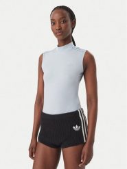 Adidas Body Adidas x Jennie Sheer LD8919 Niebieski jasny Slim Fit. Niebieskie bluzki damskie Adidas, l, bez wzorów, z bawełny, bez kołnierzyka, bez ramiączek. Za 239.99 zł.