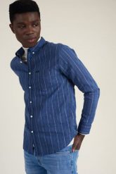 LEE REFINED BUTTON DOWN BLUEPRINT L882HLLH 112123589. Koszule męskie Lee, l, bez wzorów, bez kołnierzyka, bez ramiączek. Za 129.99 zł.