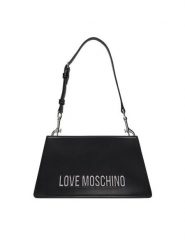 LOVE MOSCHINO Torebka JC4095PP1NLL000B Czarny. Czarne torebki do ręki damskie Love Moschino, bez wzorów, ze skóry, bez dodatków. Za 549.99 zł.
