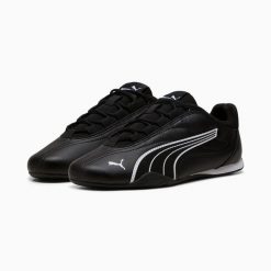 Buty sportowe damskie Puma CATCH SOLEIL 40274407. Czarne obuwie sportowe damskie Puma, bez wzorów, z gumy, trekkingowe. Za 178.56 zł.
