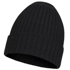 Czapka dla dorosłych Buff Norval Merino Hat Beanie. Szare czapki i kapelusze męskie Buff, bez wzorów, z materiału, sportowe. Za 192.99 zł.