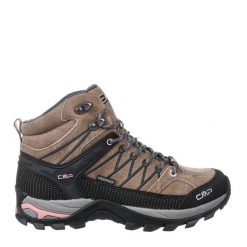 Rigel Mid Wmn Trekking Shoe Wp. Brązowe obuwie sportowe damskie CMP, za kostkę, trekkingowe. Za 399.99 zł.