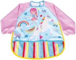 Rock Fartuch Tęcza wróżka. Śliniaki dla dzieci Rock, bez wzorów. Za 87.77 zł.
