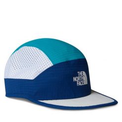 Czapka z daszkiem The North Face. Niebieskie czapki i kapelusze męskie The North Face, bez wzorów, sportowe. Za 109.99 zł.