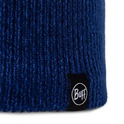 Czapka BUFF KNITTED & FULL FLEECE BEANIE RENVI MIDNIGHT. Niebieskie czapki i kapelusze męskie Buff, na zimę, bez wzorów, z dzianiny, klasyczne. Za 140.85 zł.