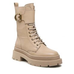 Trapery GINO ROSSI. Brązowe śniegowce i trapery damskie Gino Rossi. Za 256.99 zł.