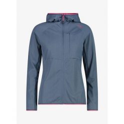Bluza trekkingowa damska CMP Skylea Jacket. Niebieskie bluzy damskie CMP, bez wzorów, bez kaptura, trekkingowe. Za 324.49 zł.