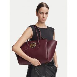 Torebka Just Cavalli. Czerwone torebki do ręki damskie Just Cavalli, bez wzorów, bez dodatków. Za 939.99 zł.