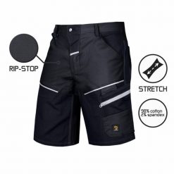 PROCERA SPODNIE KRÓTKIE funkcjonalnych kieszeni odblaskowe detale wytrzymała tkanina skład 98% bawełna 2% spandex 240g/m2 splot RIP-STOP 60. Spodnie sportowe męskie PROCERA, m, bez wzorów, z bawełny. Za 84.19 zł.