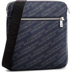 Saszetka EMPORIO ARMANI - Y4M185 YLO7E 82720 Indigo/Navy. Niebieskie saszetki męskie Emporio Armani, ze skóry ekologicznej, młodzieżowe. Za 569.00 zł.