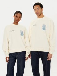 Filling Pieces Bluza Unisex Gardener 7459985 Écru Regular Fit. Bluzy męskie Filling Pieces, m, bez wzorów, z bawełny, bez kaptura. Za 339.99 zł.