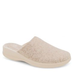 Kapcie Home & Relax. Brązowe kapcie damskie Home & Relax, bez wzorów. Za 69.99 zł.