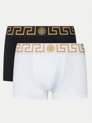 Versace Komplet bokserek AU10181 1A10011 Kolorowy. Bokserki męskie Versace, m, bez wzorów, z bawełny. Za 319.99 zł.