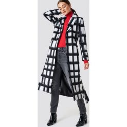 NA-KD Płaszcz w kratę - Black,Multicolor. Płaszcze damskie marki NA-KD. Za 364.95 zł.