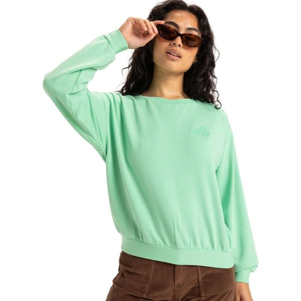 Dla Kobiety SURFING BY MOONLIGHT Zielony. Zielone swetry damskie Roxy, na zimę, m, bez wzorów, z elastanu, bez kołnierzyka, bez ramiączek, bez kaptura. Za 229.99 zł.