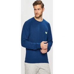 Emporio Armani - Bluza. Szare bluzy męskie Emporio Armani, l, bez wzorów, z bawełny, bez kaptura. W wyprzedaży za 239.90 zł.