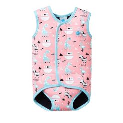 Pianka do pływania dziecięca Splash About Baby Wrap Arka Niny. Czerwone kąpielówki dla chłopców SPLASH ABOUT, bez wzorów. Za 129.99 zł.
