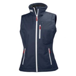 Damska kurtka bez rękawów Helly Hansen crew. Niebieskie kurtki damskie Helly Hansen, xs, bez wzorów, z materiału, bez kaptura. Za 463.00 zł.