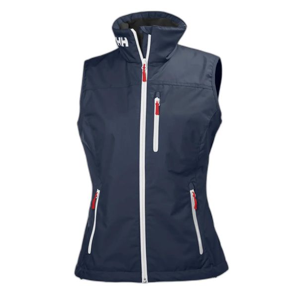 Damska kurtka bez rękawów Helly Hansen crew. Niebieskie kurtki damskie Helly Hansen, xs, bez wzorów, z materiału, bez kaptura. Za 463.00 zł.