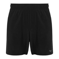 Spodenki do biegania męskie Saucony Outpace 5". Czarne krótkie spodenki sportowe męskie Saucony, l, bez wzorów, do biegania. Za 249.99 zł.