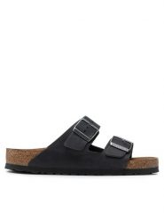 Birkenstock Klapki Arizona Bs 0552111 Czarny. Czarne klapki męskie Birkenstock, ze skóry. Za 389.00 zł.