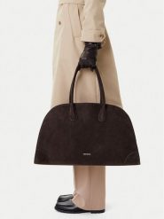 GINO ROSSI Torebka EO-LAURA-LA224-19139 Brązowy. Brązowe torebki do ręki damskie Gino Rossi, bez wzorów, ze skóry, bez dodatków. Za 599.99 zł.