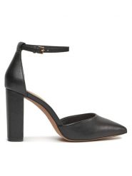 Aldo Czółenka Faith 13711834 Czarny. Czarne czółenka damskie Aldo, bez wzorów, ze skóry, bez obcasa, bez zapięcia. Za 469.99 zł.