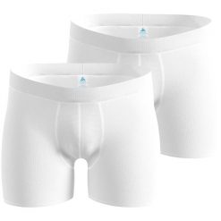 Dwupak bokserek męskich ODLO Set ACTIVE LIGHT 2 PACK. Białe bokserki męskie Odlo, m, bez wzorów, z elastanu. Za 369.99 zł.