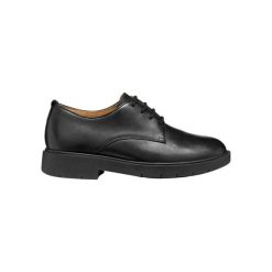 Damskie mokasyny Geox Spherica Ec1 B. Czarne mokasyny damskie Converse, z materiału, eleganckie. Za 473.20 zł.