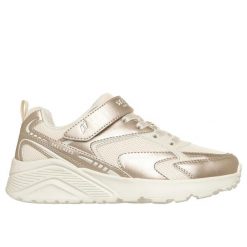 Buty sportowe damskie Skechers Uno Lite Vista Strike. Brązowe obuwie sportowe damskie Skechers, bez wzorów, z materiału, na fitness i siłownię. Za 255.50 zł.