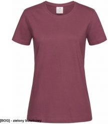 Stedman - T-shirt damski ST2600 zielony butelkowy 2XL. Zielone t-shirty damskie Stedman, xl, bez wzorów, bez kołnierzyka. Za 129.54 zł.