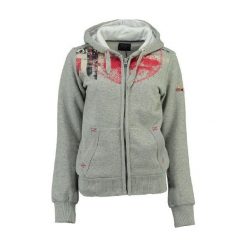 Geographical Norway Bluza Damska Gasmine Xl Szara. Szare bluzy damskie Geographical Norway, z nadrukiem. W wyprzedaży za 189.00 zł.