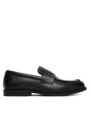 Calvin Klein Półbuty Ess Rubber Loafer Hw Plaq Va Lth HM0HM02177 Czarny. Czarne półbuty na co dzień męskie Calvin Klein, ze skóry, wizytowe, bez zapięcia. Za 649.99 zł.