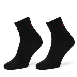 Skarpety długie HUGO. Czarne skarpety męskie Hugo, bez wzorów. Za 59.99 zł.