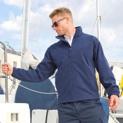 Oddychająca Polarowa Kurtka Przeciwdeszczowa Extreme Climate Stopper. Czarne kurtki sportowe męskie RESULT, l, z aplikacjami, z materiału, trekkingowe. Za 188.99 zł.