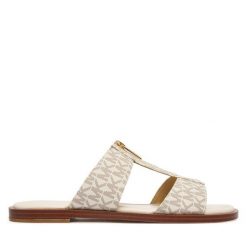 Klapki MICHAEL Michael Kors. Klapki damskie MICHAEL Michael Kors, bez wzorów, bez obcasa. Za 529.99 zł.