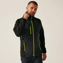 Kurtka robocza hybrydowa męska Nagate. Brązowe kurtki męskie Regatta, m, bez wzorów, z puchu, trekkingowe. Za 419.99 zł.