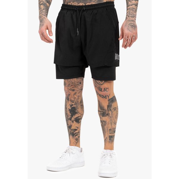 Krótki, dopasowany fason Benlee Ocars. Czarne buty sportowe męskie BENLEE, bez wzorów, z materiału, na fitness i siłownię. Za 184.00 zł.