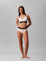 Calvin Klein Biustonosz - usztywniany Kobiety biały, L. Białe biustonosze Calvin Klein, bez wzorów, z dżerseju. Za 169.95 zł.