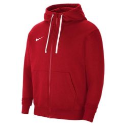 Bluza sportowa męska Nike Team Club 19. Czerwone bluzy sportowe męskie Nike, l, bez wzorów, z bawełny, z kapturem, na fitness i siłownię. Za 229.99 zł.