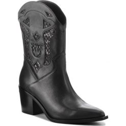 Kozaki PINKO - Acri 1 Al 18-19 BLKS1 1H20JM Y4SL Nero/Nero ZD0. Czarne kozaki damskie Pinko, z materiału. Za 1,929.00 zł.