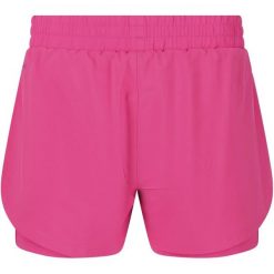 Damskie szorty 2 w 1 Endurance Yarol. Czerwone szorty sportowe damskie Endurance, bez wzorów, sportowe, do piłki nożnej. Za 195.50 zł.