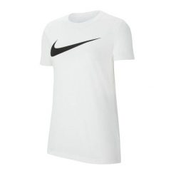 Koszulka Damska Park 20 DriFIT. Białe t-shirty damskie Nike, m, bez wzorów, casualowe, bez kołnierzyka. Za 170.99 zł.