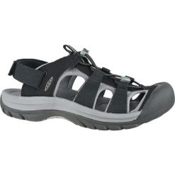 Buty trekkingowe męskie Keen Rapids H2. Czarne sandały męskie Keen, z materiału, bez zapięcia. Za 399.99 zł.