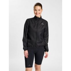 Damska bluza dresowa Newline Nashville. Czarne bluzy sportowe damskie Newline, m, bez wzorów, z dresówki, bez kaptura, na golfa. Za 249.00 zł.